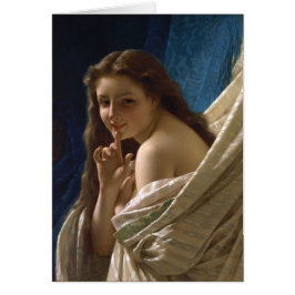 Retrato de una joven mujer por Pierre Auguste Cot