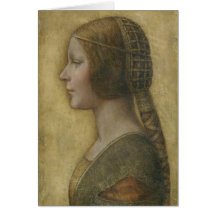 Retrato de una joven novia de Leonardo da Vinci