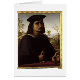 Retrato de una juventud con los guantes, 1514