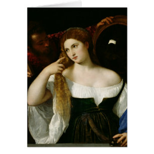 Retrato de una mujer en su retrete, 1512-15