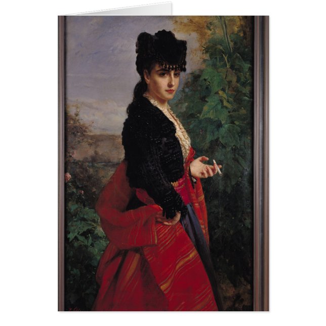 Retrato de una mujer española (Frente)