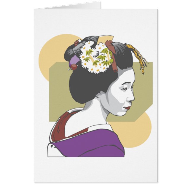 Retrato de una mujer japonesa (Frente)