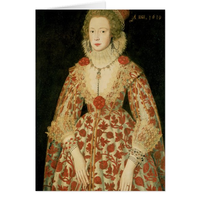 Retrato de una señora, 1619 (Frente)