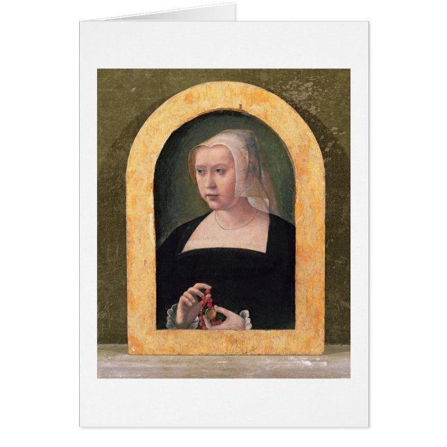 Retrato de una señora (el panel) (Frente)