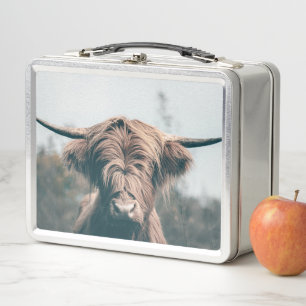 Retrato de vaca Highland