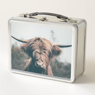 Retrato de vaca Highland