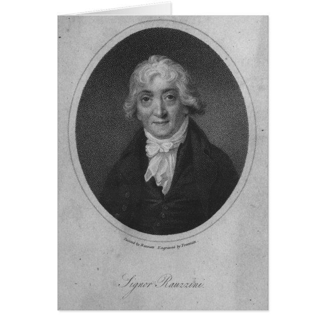 Retrato de Venanzio Rauzzini (Frente)