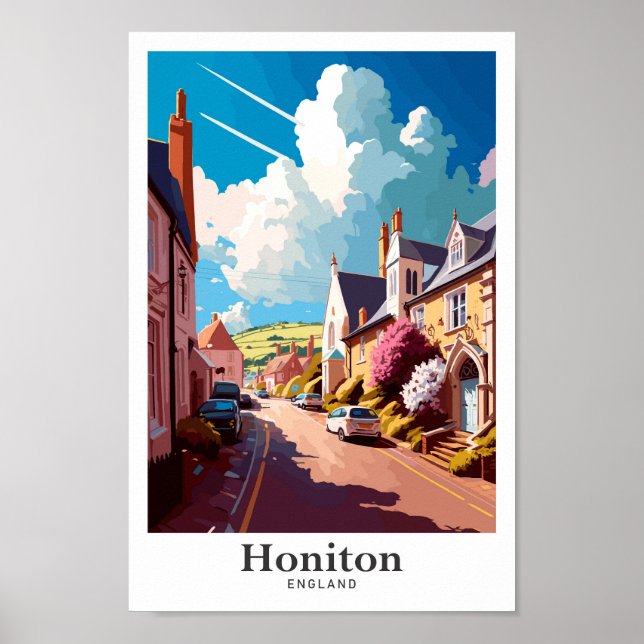 Retrato de viaje de arte de Inglaterra (Frente)