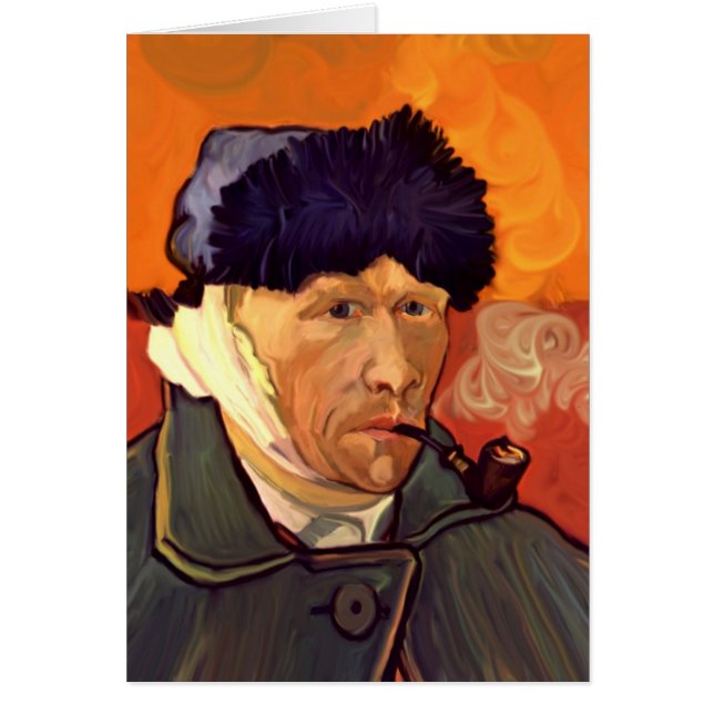 Retrato de Vincent Self 1889 (Frente)