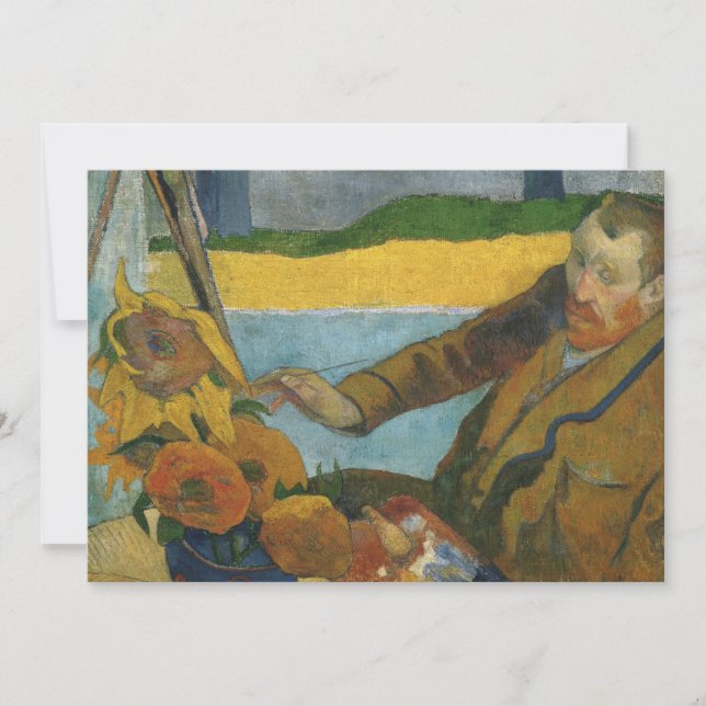 Retrato de Vincent van Gogh | Paul Gauguin (Anverso)