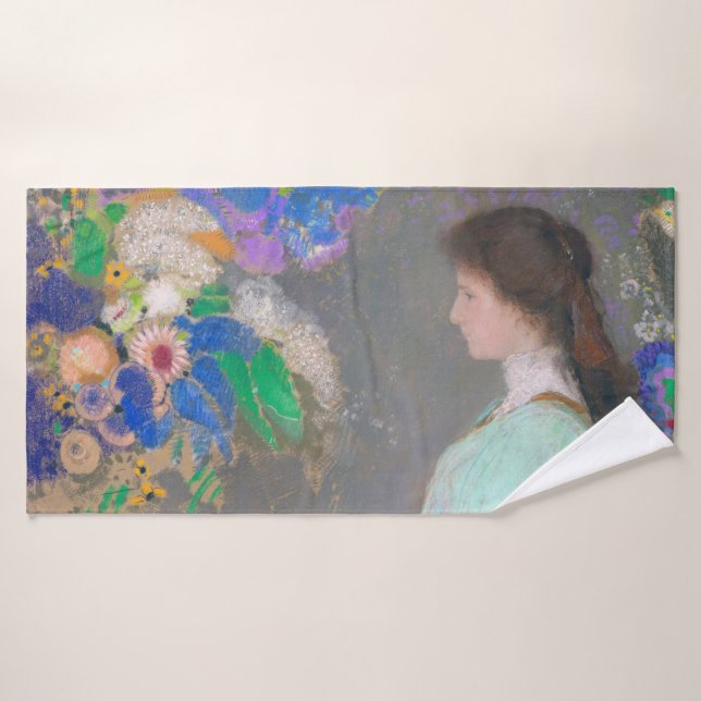 Retrato de Violette Heymann, Redon (Toalla de baño)