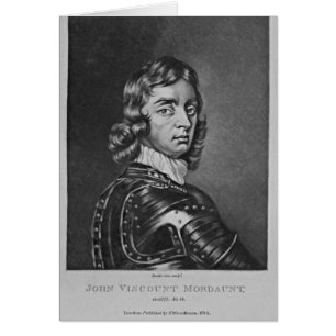 Retrato de vizconde Mordaunt de Juan