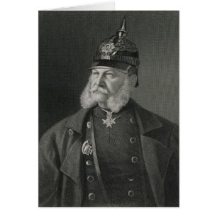 Retrato de William I Rey de Prusia