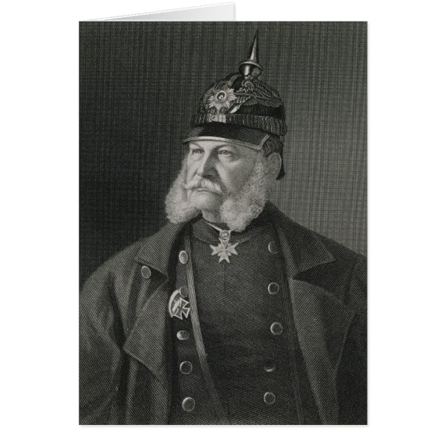 Retrato de William I Rey de Prusia (Frente)