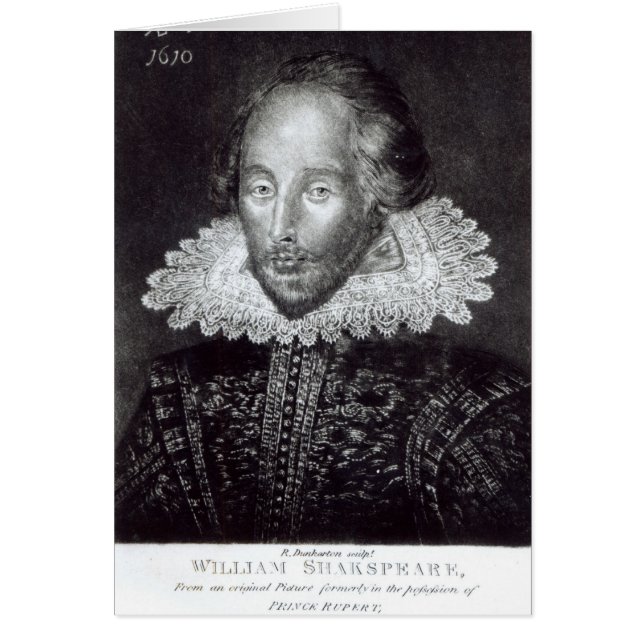 Retrato de William Shakespeare (Frente)