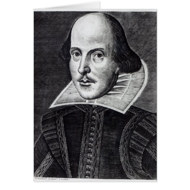 Retrato de William Shakespeare (Frente)
