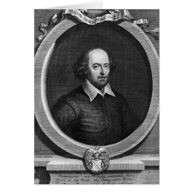 Retrato de William Shakespeare 1719 (Frente)