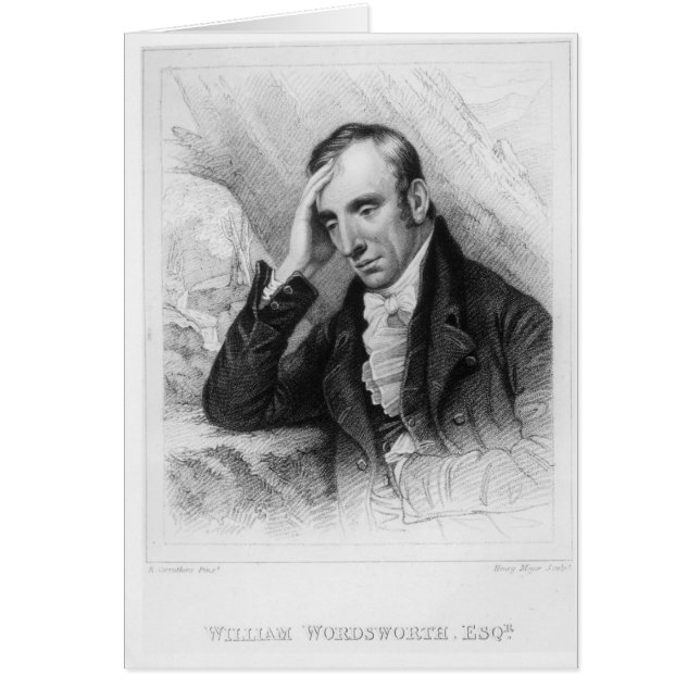 Retrato de William Wordsworth (Frente)
