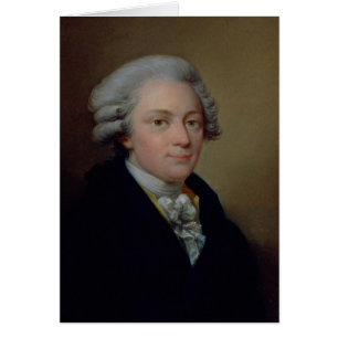 Retrato de Wolfgang Amadeus Mozart