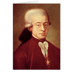 Retrato de Wolfgang Amadeus Mozart después de 177