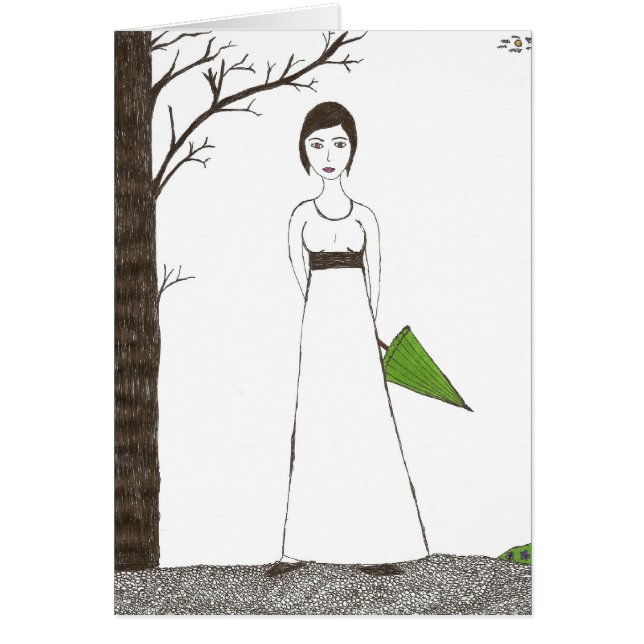 Retrato del arroz de Jane Austen (Frente)