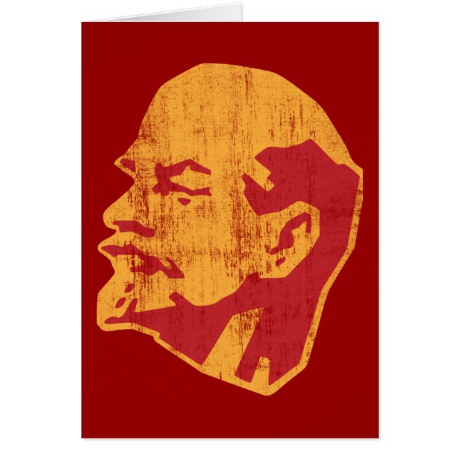 retrato del cccp de Vladimir Lenin (Frente)