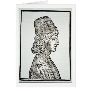 Retrato del della Mirandola (1463-94) de Pico, de