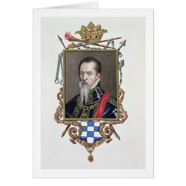 Retrato del duque de Fernando Alvarez de Toledo (Frente)