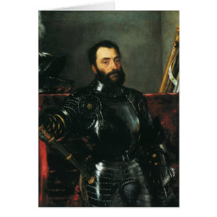 Retrato del duque de Urbino por Tiziano