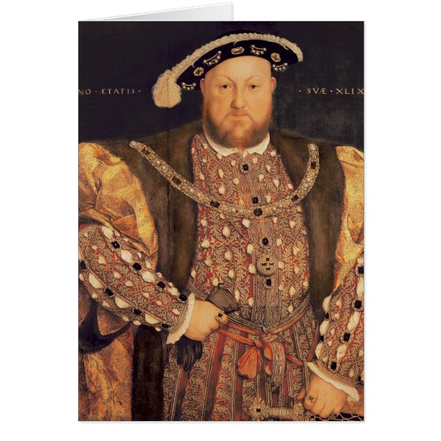 Retrato del Enrique VIII envejecido 49, 1540 (Frente)
