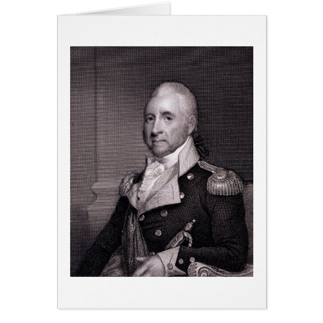 Retrato del General de División John Brooks, graba (Frente)
