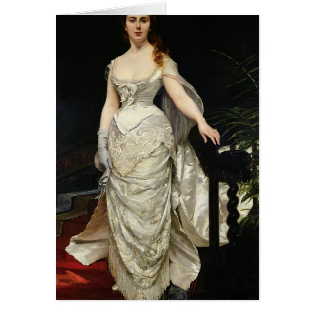 Retrato del Mademoiselle X, 1873 (Frente)