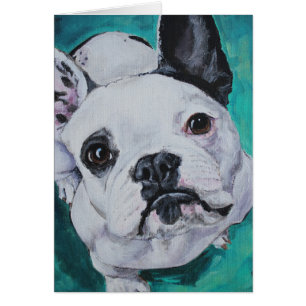 Retrato del mascota - bulldog francés