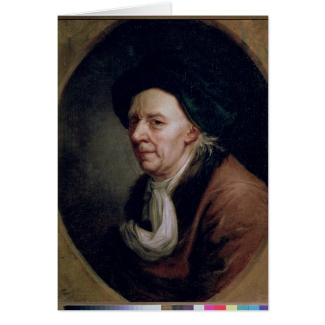 Retrato del matemático Leonard Euler (Frente)