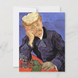 Retrato del Médica Gachet por Vincent van Gogh