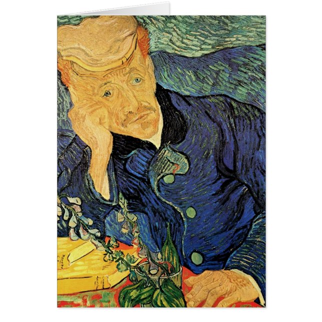 Retrato del Médica Gachet por Vincent van Gogh (Frente)