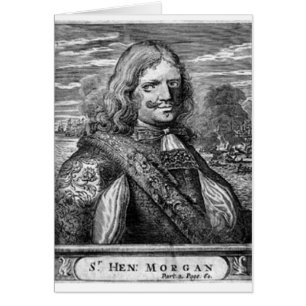 Retrato del pirata de Henry Morgan