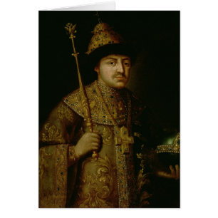 Retrato del Tsar Fyodor III Alexeevich