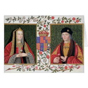 Retrato doble de Elizabeth de York (1465-1503) a