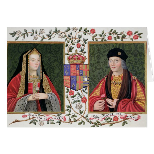 Retrato doble de Elizabeth de York (1465-1503) a (Anverso (Horizontal))
