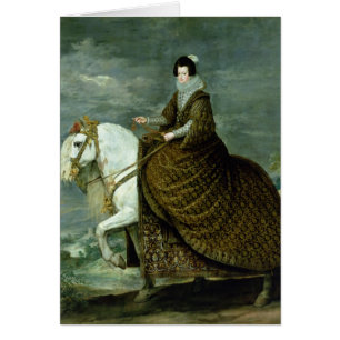 Retrato ecuestre de Elisabeth de Francia
