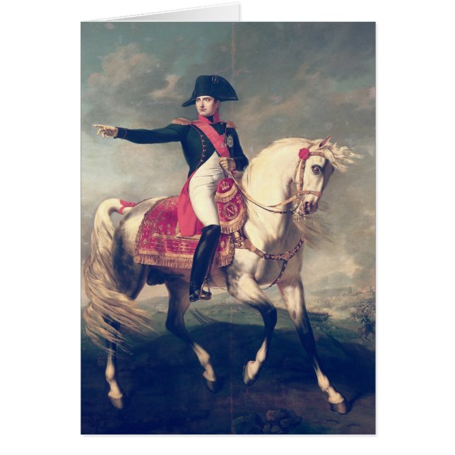 Retrato ecuestre de Napoleon I 1810 (Frente)