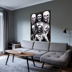 Retrato familiar atractivo   Arte IA