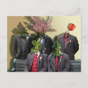 Retrato familiar - postal