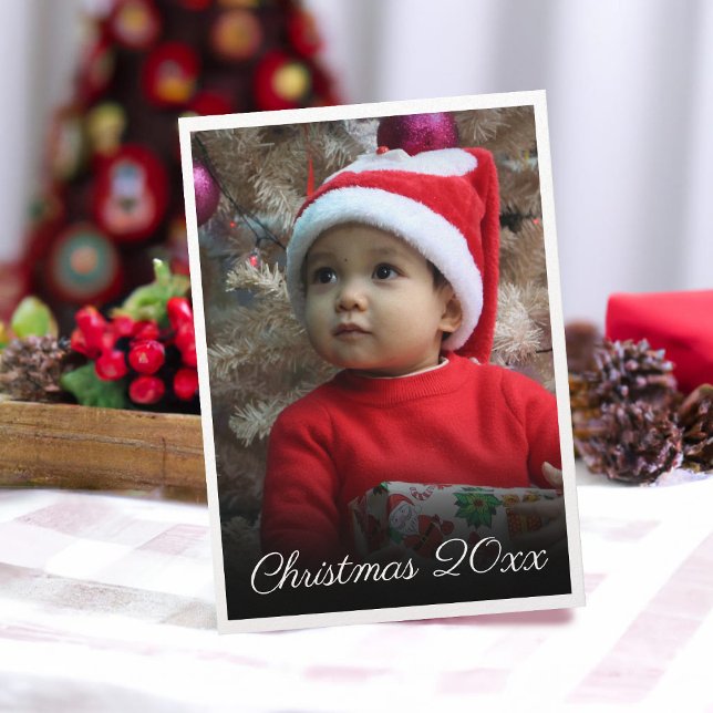 Retrato fotográfico elegante tradicional navidad (Subido por el creador)