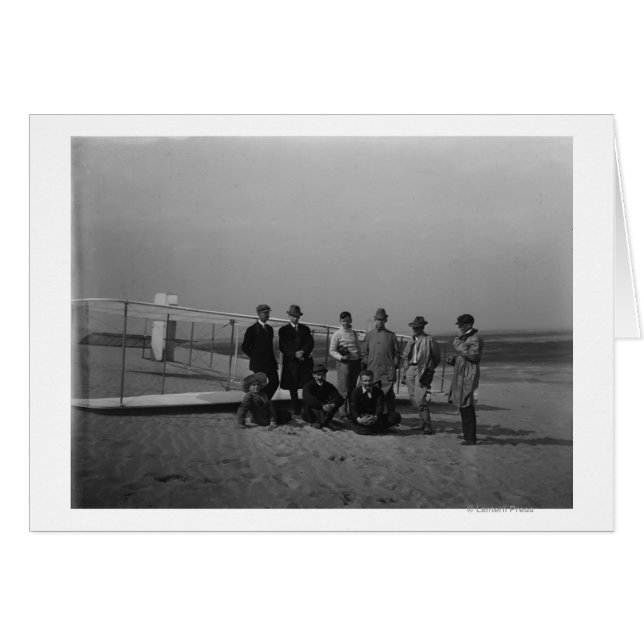 Retrato grupal frente al planeador en Kill (Anverso (Horizontal))