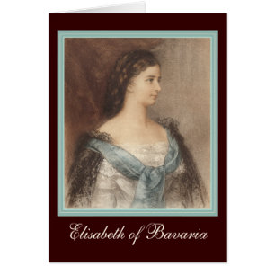 Retrato hermoso de la emperatriz Elisabeth - Sisi