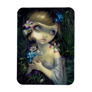 "Retrato imán de Ofelia"