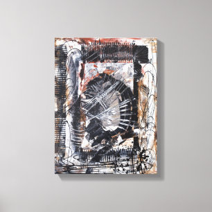 Retrato individual borrachín lienzo