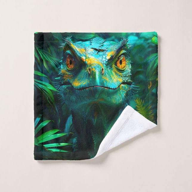 Retrato Intenso de Lagarto de Jungla (Toallita)